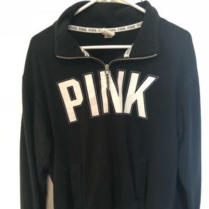 Pink collared sweater